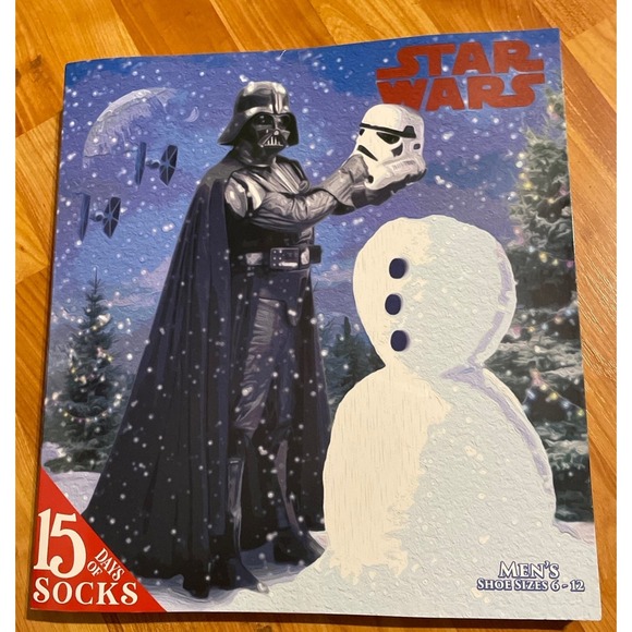 Star Wars 15‎ Days of Socks - Picture 1 of 3